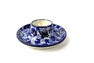 145 Bunzlau eierdop laag 1444X 145 Bunzlau Eierdopjes laag